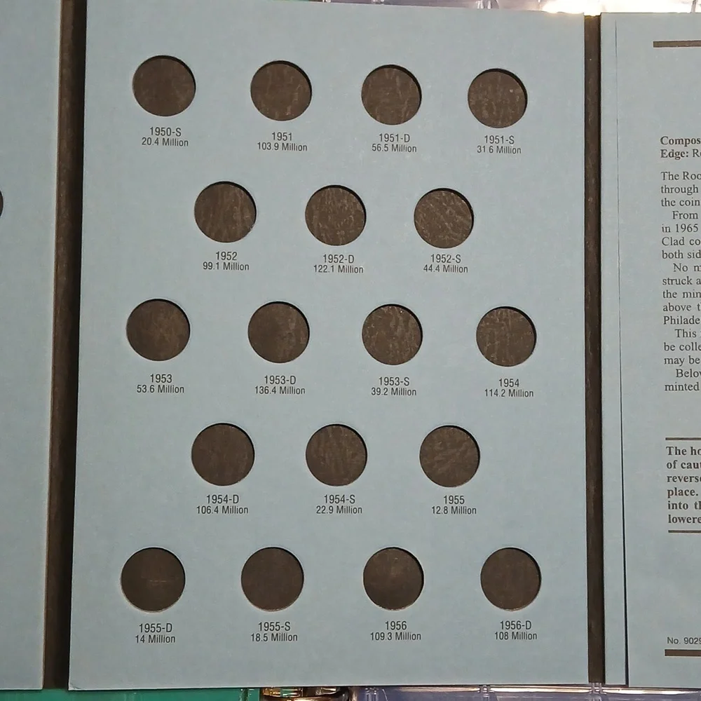 Roosevelt Dimes Coin Folder
